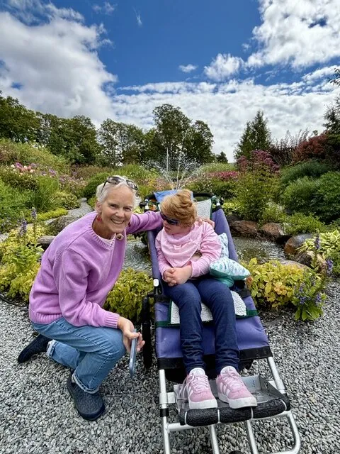 Helen Norton with her daughter, Erin